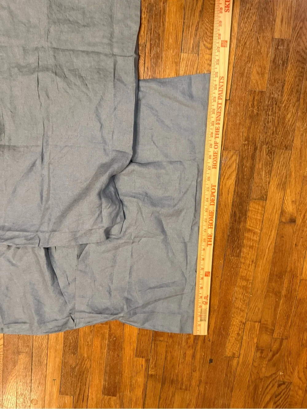 West Elm 100% Linen 26” European Shams Light Gray (Set of 2)